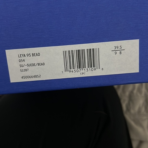 Stuart Weitzman Leya 95 suede bead sandal size 39.5 NEW! - Picture 6 of 8